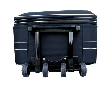Rodas e zíperes com expansores - Transporte seguro e prático Rodas e zíperes com expansores - Transporte seguro e prático