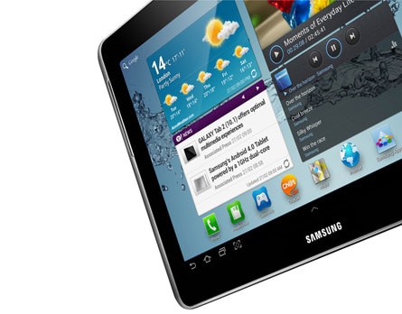 Tablet Galaxy Tab 2 10,1 polegadas Samsung design