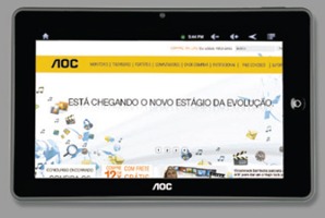 Breeze, o tablet da AOC que possibilita navegar pela Internet Breeze, tablet AOC possibilita navegar Internet