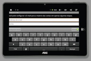 Acesse seus e-mails no Tablet Breeze AOC MW0922BR Acesse e-mails Tablet Breeze AOC MW0922BR