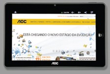 Breeze, o tablet da AOC que possibilita navegar pela Internet Breeze, tablet AOC possibilita navegar Internet