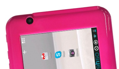 O Tablet DL HD7 Plus possui câmera traseira de 2 MP câmera de 2 MP