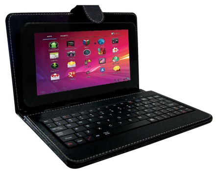 O tablet PowerFast TCTB7106A Plus Preto aberto tablet PowerFast TCTB7106A Plus Preto aberto