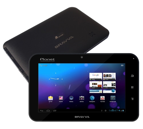Tablet Bravva Planet tab BV-4000 - Preto tablet bravva
