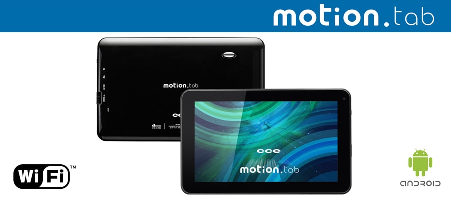 Tablet CCE Motion Tab TR91 - Preto