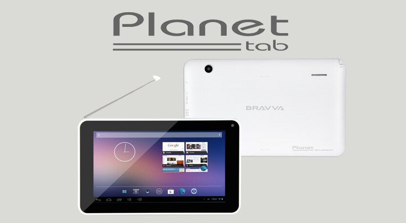 Tablet Bravva Planet BV-4000TV Wi-Fi, 3G, TV Digital