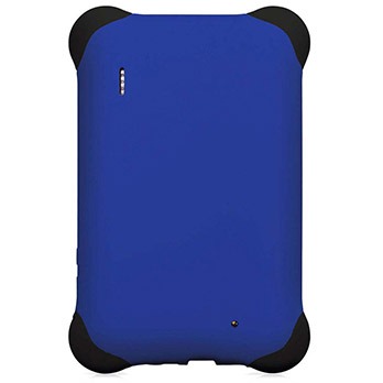 Tablet Multilaser com capa protetora Tablet Multilaser Kid Pad NB 124 capa