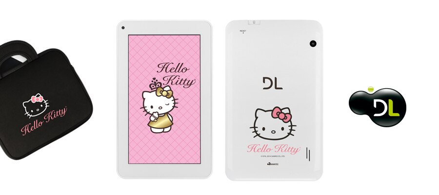 Tablet DL Hello Kitty - Branco