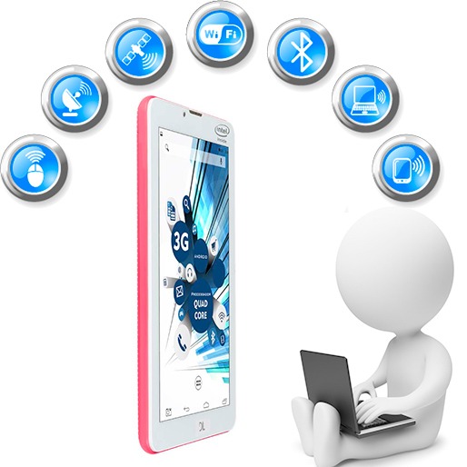 Elabore textos e planilhas com toda facilidade! TabPhone 710 texto planilha wi fi