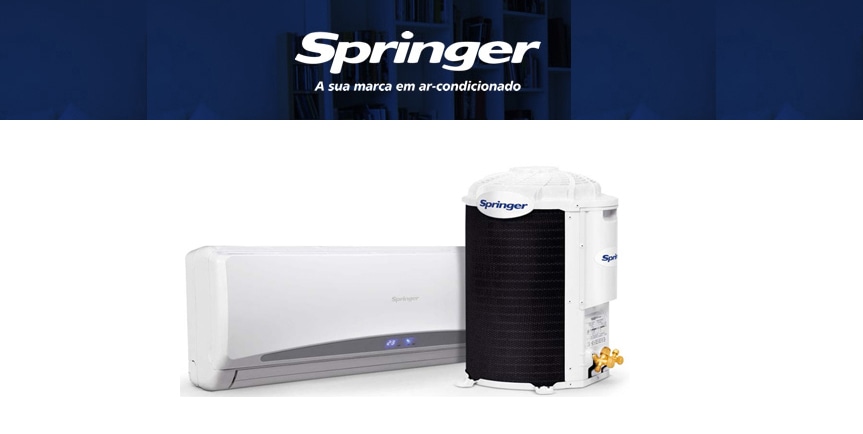 Ar-Condicionado Split WAY Frio 7.000 BTUs Springer Ar-Condicionado Split Springer WAY Frio 7.000 BTUs