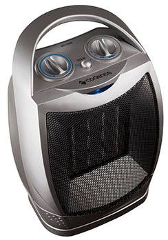 Aquecedor Sunny AQC414 da Cadence com três opções de ventilação Aquecedor Cadence Sunny AQC414 controle