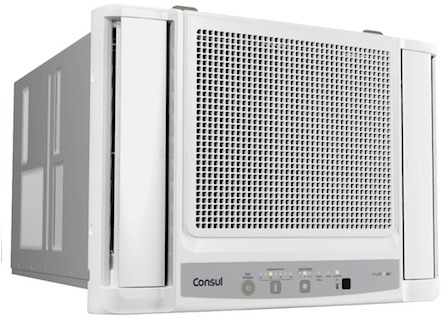 O CCN10DB tem 10 mil BTUs Ar-condicionado Consul CCN10DB 10.000 BTUs