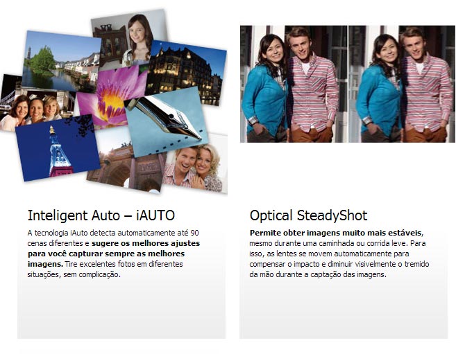 iAuto e Optical SteadyShot iAuto e Optical SteadyShot