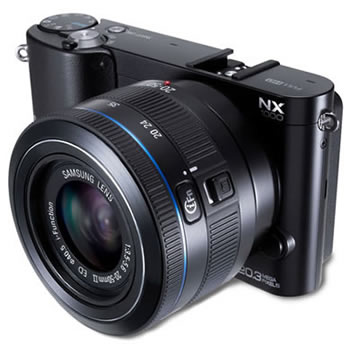 A NX1000 filma em Full HD e fotografa A NX1000 filma em Full HD e fotografa