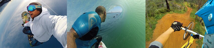 Capture fantásticos momentos de aventura e ação com a câmera GoPro Hero3