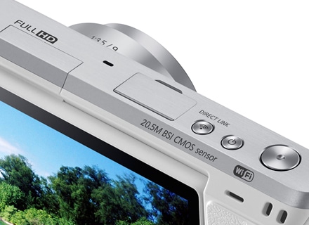 Samsung Smart NX mini com tecnologias Wi-Fi e NFC Wi-Fi e NFC