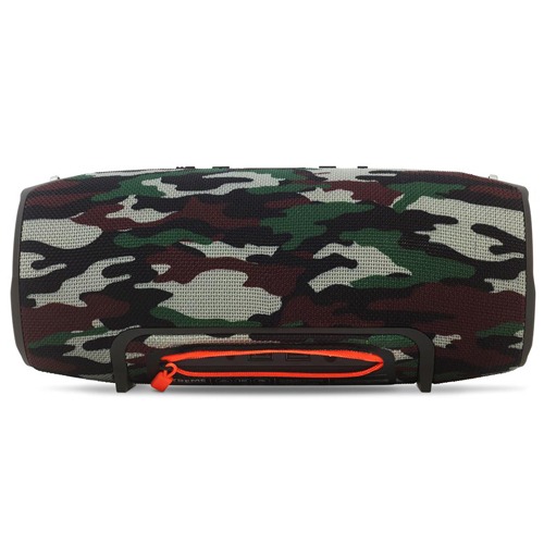 Produzido com tecido resistente e laterais emborrachadas Caixa Som Portátil JBL Xtreme Squad conexão Bluetooth conexões usb