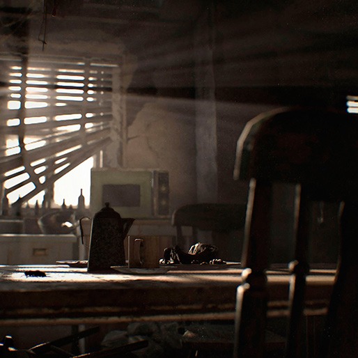 Escuridão e pavor permeiam todo o ambiente resident evil 7 terror sobrevivência