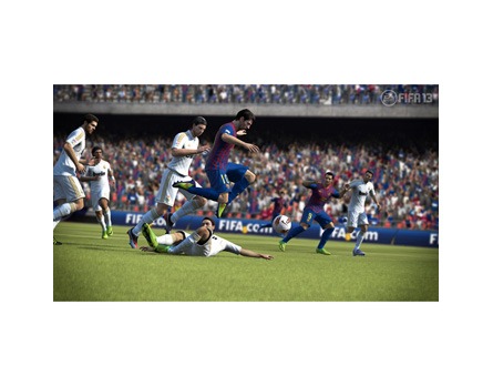 O sistema de dribles do jogo FIFA 13, para PS3 O sistema de dribles do jogo FIFA 13, para PS3