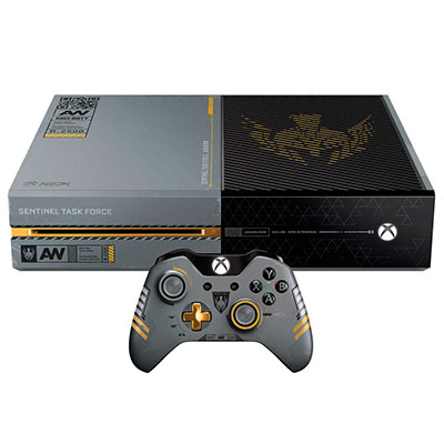 Xbox One Edição Exclusiva com controle sem fio Console Xbox One 1TB Edição Exclusiva Call of Duty: Advanced Warfare controle