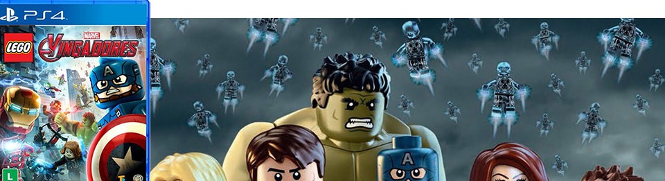 Jogo LEGO Marvel Vingadores - PS4 Jogo LEGO Marvel Vingadores - PS4