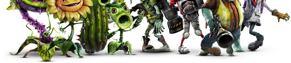 Personagens Game Plants x Zombies Garden Warfare 2