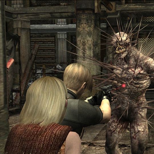 À medida que Leon avança pelo local, a garota pode acabar sendo até mesmo um obstáculo para ele Ashley Graham Resident Evil