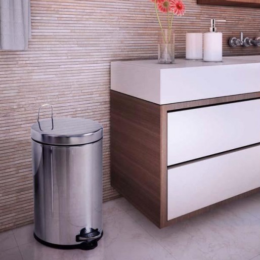 Lixeira Brinox em Aço Inox Lixeira Brinox em Aço Inox