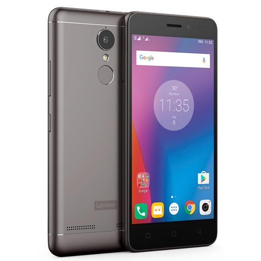 Câmera principal de 13 MP e frontal de 8 MP Celular Lenovo Vibe K6 Câmeras 13MP 8MP