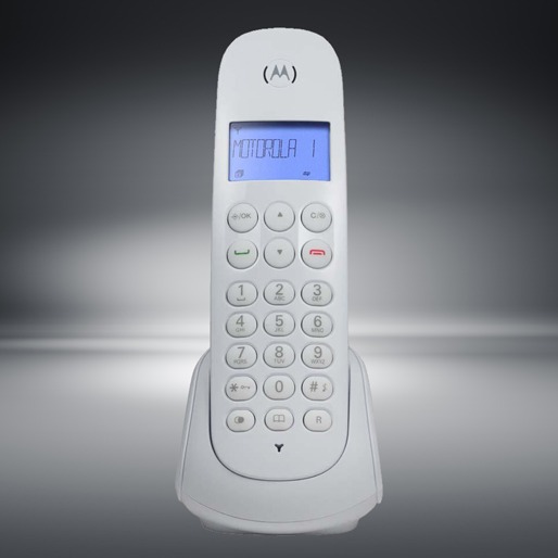 Telefone Digital Sem Fio Motorola Telefone Digital sem Fio Motorola MOTO700W Branco