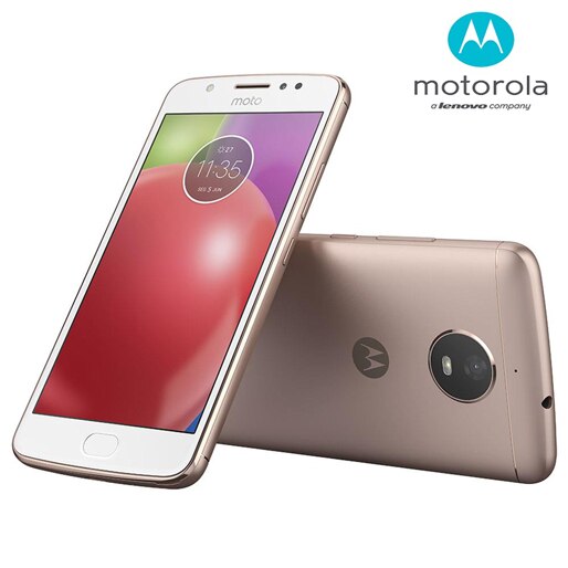 Memória interna de 16 GB smartphone motorola moto e4 xt1763 rose