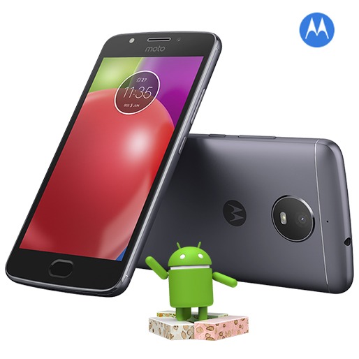 Sistema Android 7.1 Nougat celular motorola moto e4 16gb memória 4g