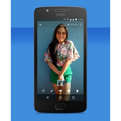 Tudo está em foco! celular motorola moto e4 câmeras integradas 8mp 5mp