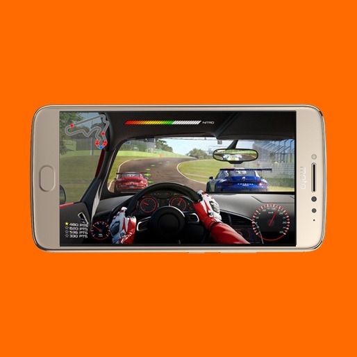 Memória interna de 16GB e conexão 4G Celular Motorola Moto E4 Plus 4G 16GB Memória