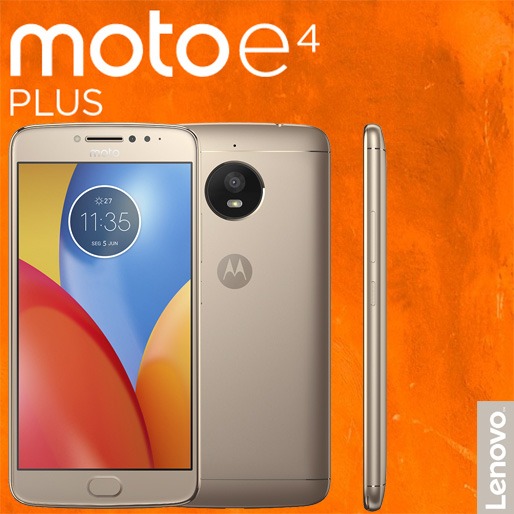 Smartphone Motorola Moto E4 Plus XT1773 Ouro Smartphone Motorola Moto E4 Plus XT1773