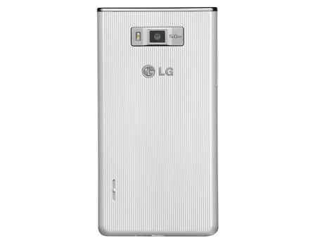 Câmera de 5 MP Celular Desbloqueado LG Optimus L7 Branco com Tela de 4.3”, Android 4.0, Câmera 5MP 3G Wi-Fi GPS Rádio FM MP3