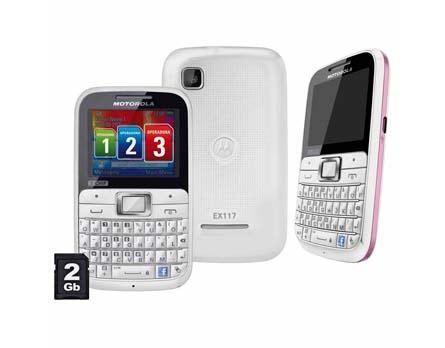 O celular desbloqueado Motorola Motokey 3 O celular desbloqueado Motorola Motokey 3