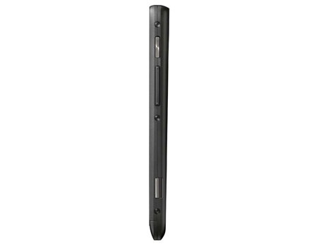 O celular desbloqueado Tim Motorola RAZR i Preto, de lado celular desbloqueado Tim Motorola RAZR i Preto de lado