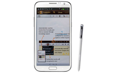Galaxy Note II com S Pen Galaxy Note II com S Pen
