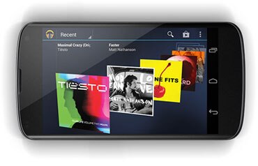 Celular Nexus 4 Músicas