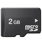 Cartão de memória de 2 GB Memória