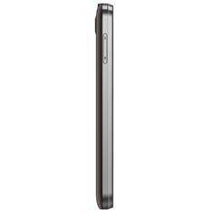 O celular desbloqueado CCE Mobi SM70 Preto de lado celular desbloqueado CCE Mobi SM70 Preto de lado