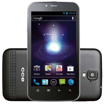 Detalhe do celular desbloqueado CCE Mobi SM70 Preto celular desbloqueado CCE Mobi SM70 Preto detalhe