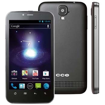 O celular desbloqueado CCE Mobi SM70 Preto celular desbloqueado CCE Mobi SM70 Preto