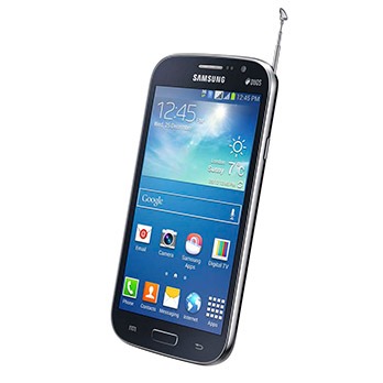 O celular desbloqueado Samsung Galaxy Gran Neo Duos GT I9063T inclinado celular desbloqueado Samsung Galaxy Gran Neo Duos GT I9063T inclinado