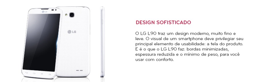 Conforto e estilo com um celular leve, fino e moderno conforto e estilo