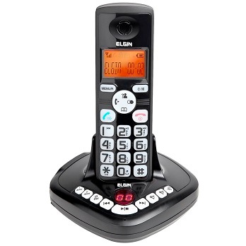 O telefone sem fio Elgin Home SE telefone sem fio Elgin Home SE