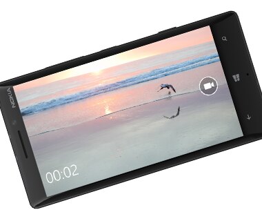 Câmera PureView com gravações em Full HD filmagens full hd