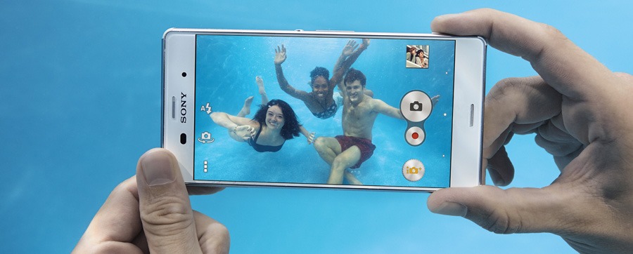 Mergulhe com o Z3 Xperia Z3 a prova d'água