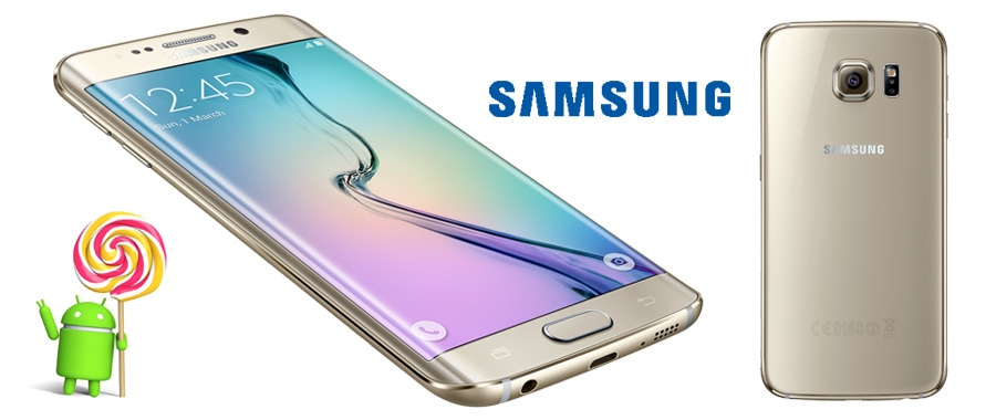 Smartphone Samsung Galaxy S6 Edge - Dourado